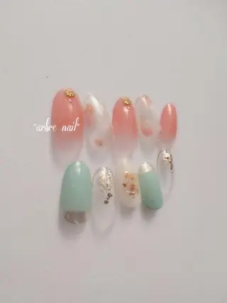 ネイル ✯.。 arbre  nail 。✯.のネイルデザイン