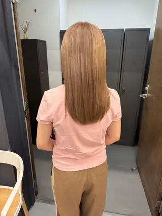 ロング カラー ゆうと/ブリーチモデ ル/ストレートモデルのヘアスタイル