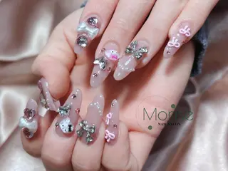 ネイル MoriseNail Jr研修💜はるかのネイルデザイン