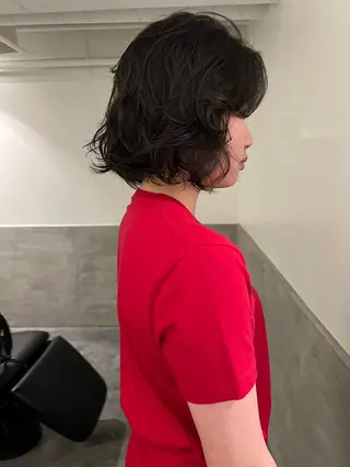 ショート カラー 三谷はるな /名古屋/本山のヘアスタイル