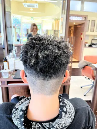 ショート パーマ メンズ 🧊メンズ特化🧊 高木航希のヘアスタイル