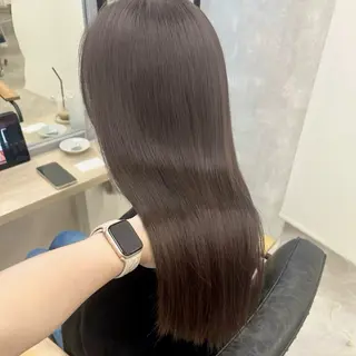 ロング カラー otoha✳︎ くすみカラーのヘアスタイル