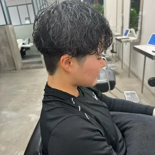 ショート パーマ shiho .のヘアスタイル
