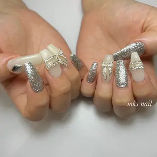 ネイル mks＊nail //  枚方長尾のネイルデザイン