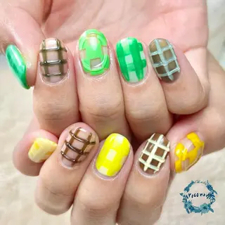 ネイル roconail ヒロコのネイルデザイン