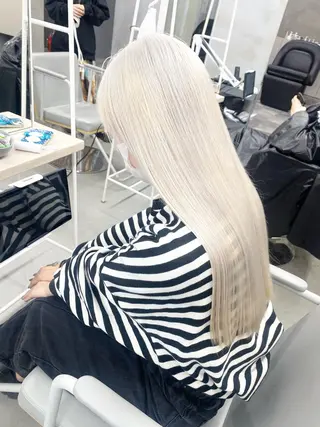 ロング カラー 前橋 姫奈のヘアスタイル