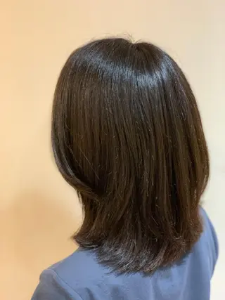 セミロング カラー ヘッドスパ大好き 美容師🌿堀江のヘアスタイル