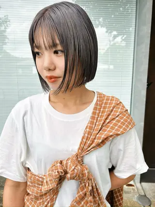 ショート カラー qpula クプラのヘアスタイル