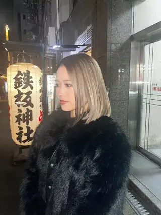 セミロング 🏅EIGHT難波/ 【店長】タモツのヘアスタイル