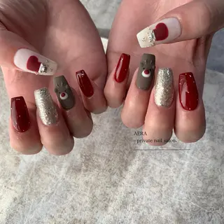 ネイル AERA nail shino🐱⸝꙳のネイルデザイン
