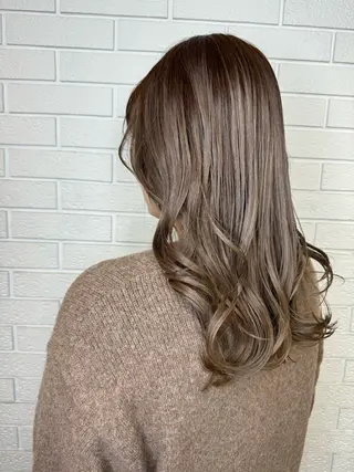 セミロング ニュアンスデザイン✄ YOU♡のヘアスタイル