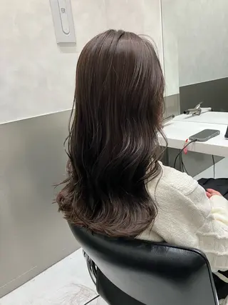 ロング カラー 💖ブリーチなし透明 感💖ASAHIのヘアスタイル