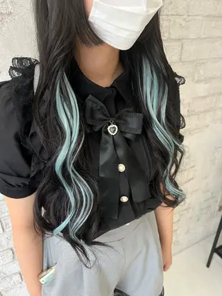 ロング エクステ＆艶カラー 🎀YURINA🎀のヘアスタイル