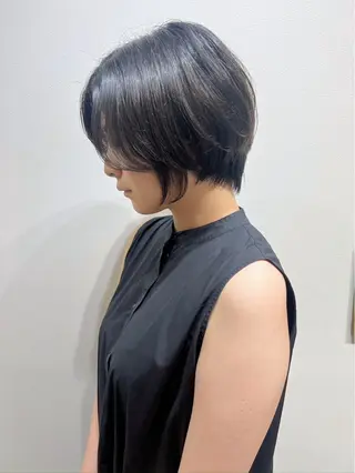 ショート 柔らかオリーブ🌿 HIMARI🌻のヘアスタイル