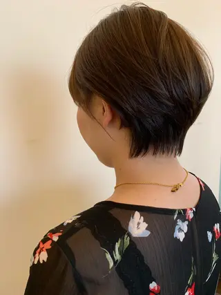 ショート カラー 髪質改善サロン 心斎橋ARCHEのヘアスタイル