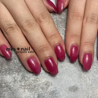 ネイル mks＊nail //  枚方長尾のネイルデザイン