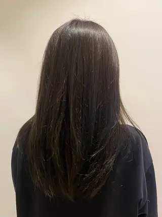 セミロング カラー 🌹艶髪カラー🌹 津田晴加【西荻窪】のヘアスタイル