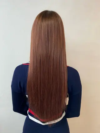 ロング GLOSS 心斎橋 山上のヘアスタイル