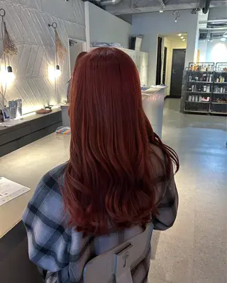 ロング カラー 野田阪神/暖色カラー Kairi🐬のヘアスタイル