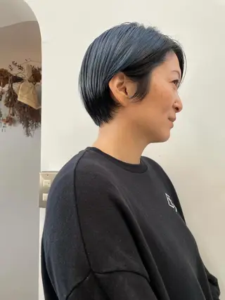 ショート 綿貫 美雪のヘアスタイル