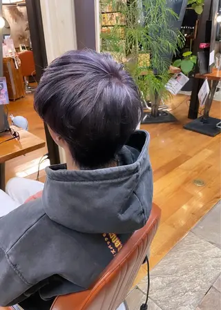 ショート カラー メンズ ayaka |トレンドヘアのヘアスタイル