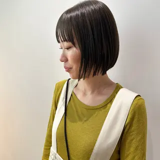 ショート カラー miu. ボブ/半個室サロンのヘアスタイル