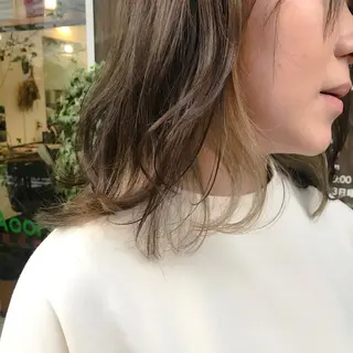ミディアム カラー 【似合わせカット】 松尾一気のヘアスタイル