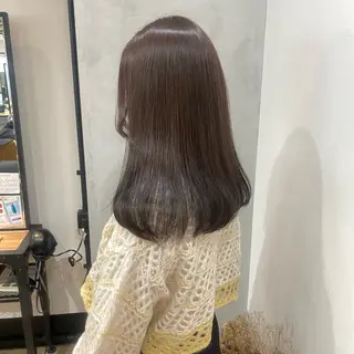 ロング カラー otoha✳︎ くすみ艶カラーのヘアスタイル