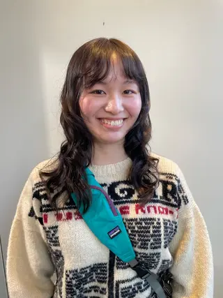 セミロング カラー 🎀レイヤー/パーマ カラー/ai🎀のヘアスタイル