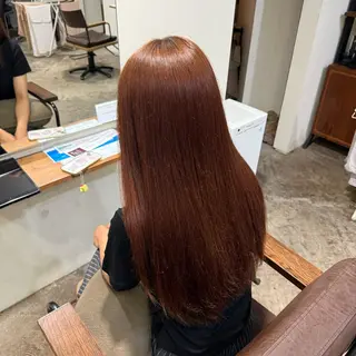 ロング カラー 西脇 琉香のヘアスタイル