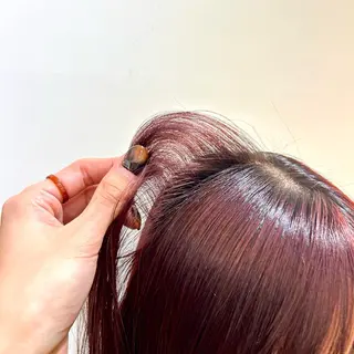 ミディアム カラー ショート/ウルフ ハイトーン/カイセイのヘアスタイル