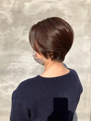 ショート 髪質改善 moriのヘアスタイル