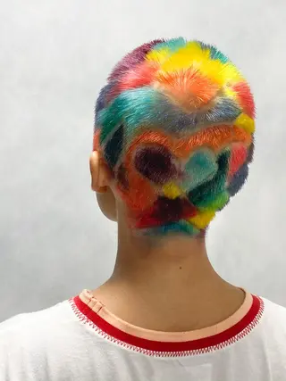 ショート カラー welring hair salonのヘアスタイル