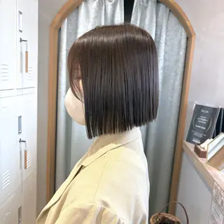 ショート オリーブベージュ/シ ョートボブたまき🧡のヘアスタイル