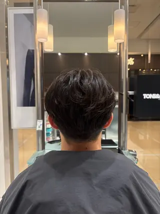 パーマ メンズ マツオ イヨリのヘアスタイル