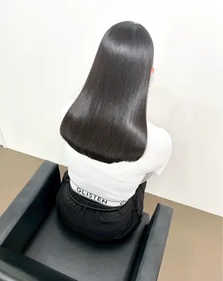 セミロング 朝が楽になる髪質改善 /美髪矯正/KOHのヘアスタイル