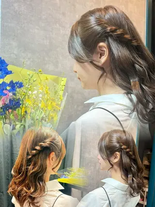 ヘアアレンジ paljon 清水区 草薙まつ毛　まゆげのマツエク・マツパデザイン