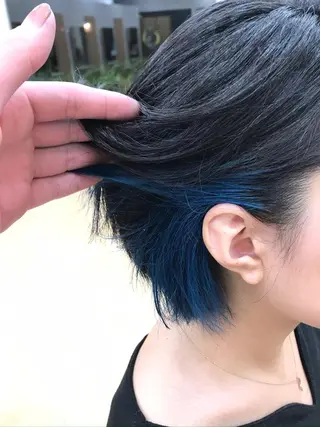 ショート カラー 吉岡 智行のヘアスタイル