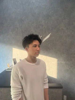 ショート 野上 晃生のヘアスタイル