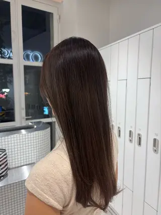 ロング 艶髪໒꒱／透明感 カラー🍀_そら🪽のヘアスタイル