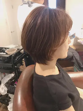 ショート 🌈elua yukaのヘアスタイル