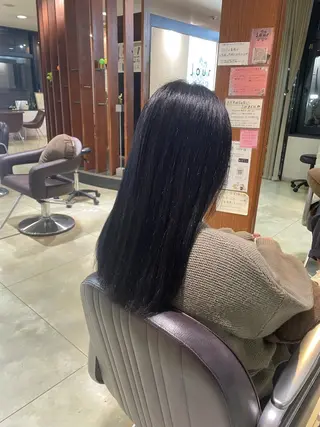 ロング 下村 和香奈のヘアスタイル