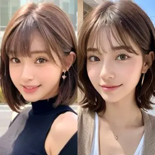 ミディアム 市原 大翼のヘアスタイル