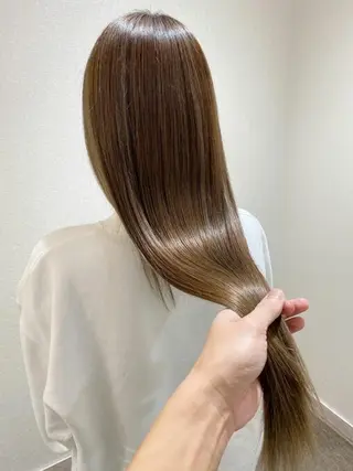 ロング 縮毛矯正/髪質改善 コヤマのヘアスタイル