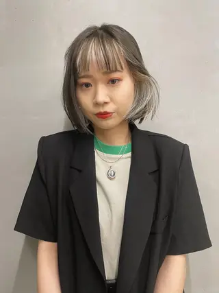 ショート カラー センスをお届けします 大谷将生infpのヘアスタイル