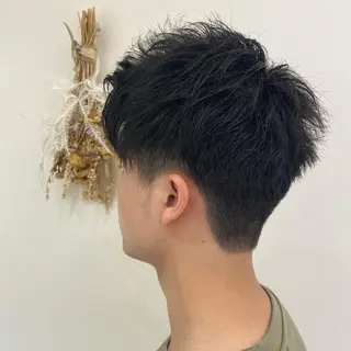 ショート メンズ 【髪質改善】 梅田　聡のヘアスタイル