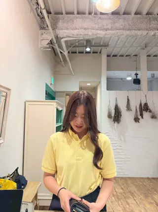 ロング 遠藤 彩美/暖色系カラーのヘアスタイル