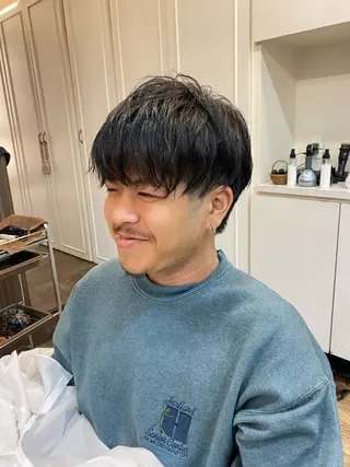 メンズ 長嶋 花梨のヘアスタイル