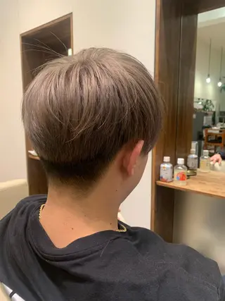 ショート カラー 【完全個室】髪質改善 暖色カラー/山崎唯奈のヘアスタイル