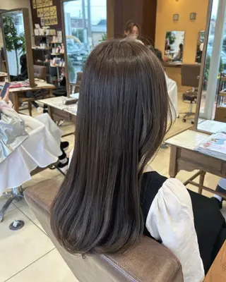 ロング カラー 楓夏️🫧/モデル様 募集中/ヘアアレンジのヘアスタイル